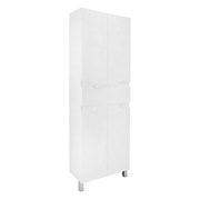 AZARIO Пенал напольный KANTRI 60/1 600х30х1900, белый глянец (CS00097266) CS00097266