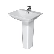 AZARIO Раковина SETA 560х470х830 на пьедестале, белый (AZ-5002) AZ-5002