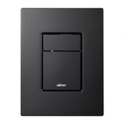ABBER Кнопка смыва AC0123MB пневматическая, черная матовая AC0123MB