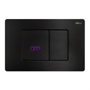 ABBER Кнопка смыва сенсорная AC0122SMB черная матовая AC0122SMB