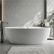 ABBER Акриловая ванна AB9504 белая AB9504