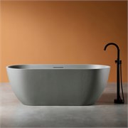 ABBER Ванна из искусственного камня Frankfurt AM9941MLG светло-серая матовая AM9941MLG