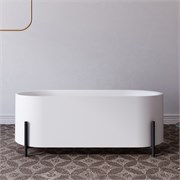 ABBER Акриловая ванна AB9443 белая AB9443