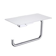 AQUAme AQM7307CR  Tivoli  Держатель туалетной бумаги с полкой, хром AQM7307CR