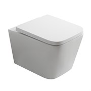 VECONI Унитаз подвесной Pulo VPU-51T, белый VPU-51T