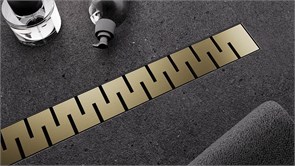 VECONI Душевой лоток Stesso Line Gold 600 VSL600G