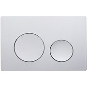 VECONI Кнопка смыва FLUSH V2, FLV2-C, 240х162х10, пластик, хром глянец FLV2-C
