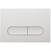 VECONI Кнопка смыва FLUSH V3, FLV3-W, 240х162х9, пластик, белый глянец FLV3-W