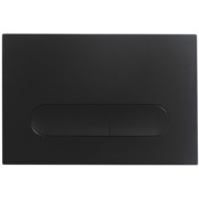 VECONI Кнопка смыва FLUSH V3, FLV3-B, 240х162х9, пластик, черный матовый FLV3-B