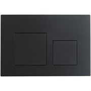 VECONI Кнопка смыва FLUSH V4, FLV4-B, 240х162х10, пластик, черный матовый FLV4-B