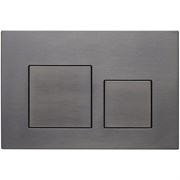 VECONI Кнопка смыва FLUSH V4, FLV4-GM, 240х162х10, пластик, оружейная сталь FLV4-GM