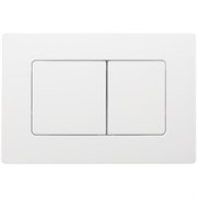 VECONI Кнопка смыва FLUSH V8, FLV8-W, 240х162х7, пластик, белый глянец FLV8-W