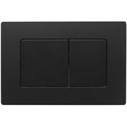 VECONI Кнопка смыва FLUSH V8, FLV8-B, 240х162х7, пластик, черный матовый FLV8-B