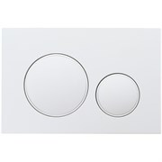 VECONI Кнопка смыва FLUSH V10, FLV10-W, 240х162х7, пластик, белый глянец
кайма - белый глянец FLV10-W