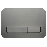 VECONI Кнопка смыва FLUSH V12, FLV12-GM, 240х162х7, пластик, оружейная сталь матовая FLV12-GM