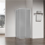 VECONI Душевой угол прямоугольный, двери раздвижные Rovigo RV-50CH-L, 1200x800x1950, хром, стекло pear RV50CH-L-12080-02-C8