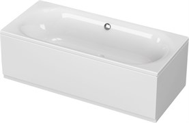 CEZARES Metauro Акриловая ванна пристенная прямоугольная размер 180x80 см, белый METAURO-180-80-42-W37