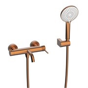 LEMARK Смеситель Karelia LMF-2022S-BRRG для ванны, брашированное розовое золото LMF-2022S-BRRG