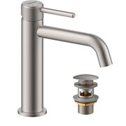 LEMARK Смеситель Beluga LMF-8012B-BN для раковины, никель LMF-8012B-BN