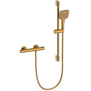 LEMARK Смеситель Valday LMF-8144B-BRG для душа, термостатический, брашированное золото LMF-8144B-BRG
