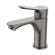 LEMARK Смеситель Siberia LMF-7012B-GM для раковины, графит LMF-7012B-GM