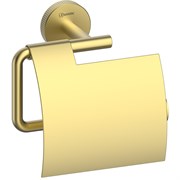 LEMARK Держатель для туалетной бумаги BELUGA, сталь, брашированное светлое золото LMA-8023S2-BRLG