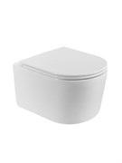 BELBAGNO Unique Унитаз подвесной безободковый с сиденьем и смывом TORNADO UNIQUE BB007CH-TOR/SC BB007CH-TOR/SC