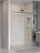 BELBAGNO Marino Душевая дверь в нишу раздвижные ширина 140 см, профиль - хром / стекло - прозрачное MARINO-2-BF-1-140-C-CR