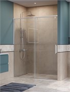 BELBAGNO Soft Close-1 Душевая дверь в нишу раздвижная ширина 160 см, профиль - хром / стекло - прозрачное SOFT_CLOSE-1-BF-1-160-C-Cr
