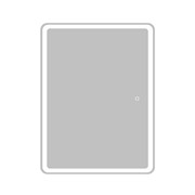 BELBAGNO Marino Зеркальный шкаф с одной распашной дверцей, с двумя стеклянными полками, со встроенной подсветкой и сенсорным выключателем SPC-MAR-600/800-1A-LED-TCH, 12W, 220-240V, 600x800x150 SPC-MAR-600/800-1A-LED-TCH