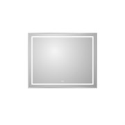 BELBAGNO Kraft Зеркало в алюминиевой раме со встроенным светильником, сенсорным выключателем и подогревом, SPC-KRAFT-1000-800-LED-TCH-WARM, 1000x32x800 SPC-KRAFT-1000-800-LED-TCH-WARM
