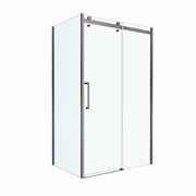 BELBAGNO Marino Душевой уголок прямоугольный размер 130x90 см профиль - оружейная сталь / стекло - прозрачное, двери раздвижные MARINO-2-AH-1-130/90-C-GM