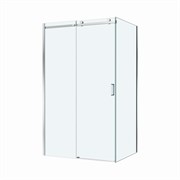BELBAGNO Soft Close-2 Душевой уголок прямоугольный размер 120x100 см профиль - хром / стекло - прозрачное, двери раздвижные SOFT_CLOSE-2-AH-1-120/100-C-Cr
