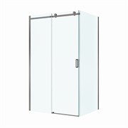 BELBAGNO Soft Close-2 Душевой уголок прямоугольный размер 120x100 см профиль - оружейная сталь / стекло - прозрачное, двери раздвижные SOFT_CLOSE-2-AH-1-120/100-C-GM