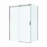 BELBAGNO Soft Close-2 Душевой уголок прямоугольный размер 150x100 см профиль - оружейная сталь / стекло - прозрачное, двери раздвижные SOFT_CLOSE-2-AH-1-150/100-C-GM