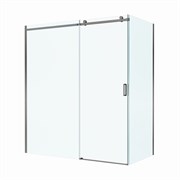 BELBAGNO Soft Close-2 Душевой уголок прямоугольный размер 180x80 см профиль - оружейная сталь / стекло - прозрачное, двери раздвижные SOFT_CLOSE-2-AH-1-180/80-C-GM