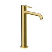 VITRA Смеситель для раковины-чаши Minimax Round A4353425EXP однорычажный брашированное золото латунь A4353425EXP