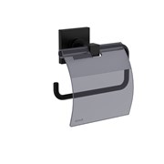VITRA Держатель для туалетной бумаги Root A4480436 матовый черный нержавеющая сталь A4480436