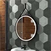 Зеркало Black LED D 650 c подсветкой - Распродажа 81278