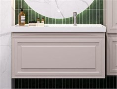 AQUANET Тумба с раковиной Агата 100 R 1 ящ. цв. бежевый AQUANET-365931