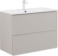 AQUANET Тумба с раковиной Арт 90 цв.бежевый AQUANET-345813