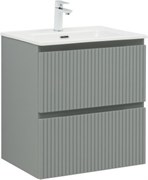 AQUANET Тумба с раковиной Джейн 120 цв.мисти грин (раковина Flat) AQUANET-340692