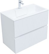 AQUANET Тумба с раковиной Джейн 80 цв.белый матовый (раковина Фортуна) AQUANET-332529