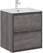 AQUANET Тумба с раковиной Милан 60 цв. дуб рошелье AQUANET-340157