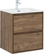 AQUANET Тумба с раковиной Милан 60 цв. дуб рустикальный AQUANET-340162