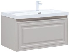 AQUANET Тумба под раковину Агата 90 бежевый AQUANET-345488