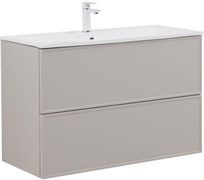 AQUANET Тумба под раковину Арт 100 бежевый AQUANET-343969