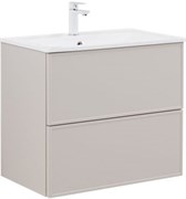 AQUANET Тумба под раковину Арт 75 бежевый AQUANET-343967