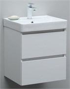 AQUANET Тумба под раковину Вега 50 белый глянец AQUANET-362540