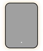 AQUANET Зеркало Контур 500х700 LED TX черный AQUANET-367648